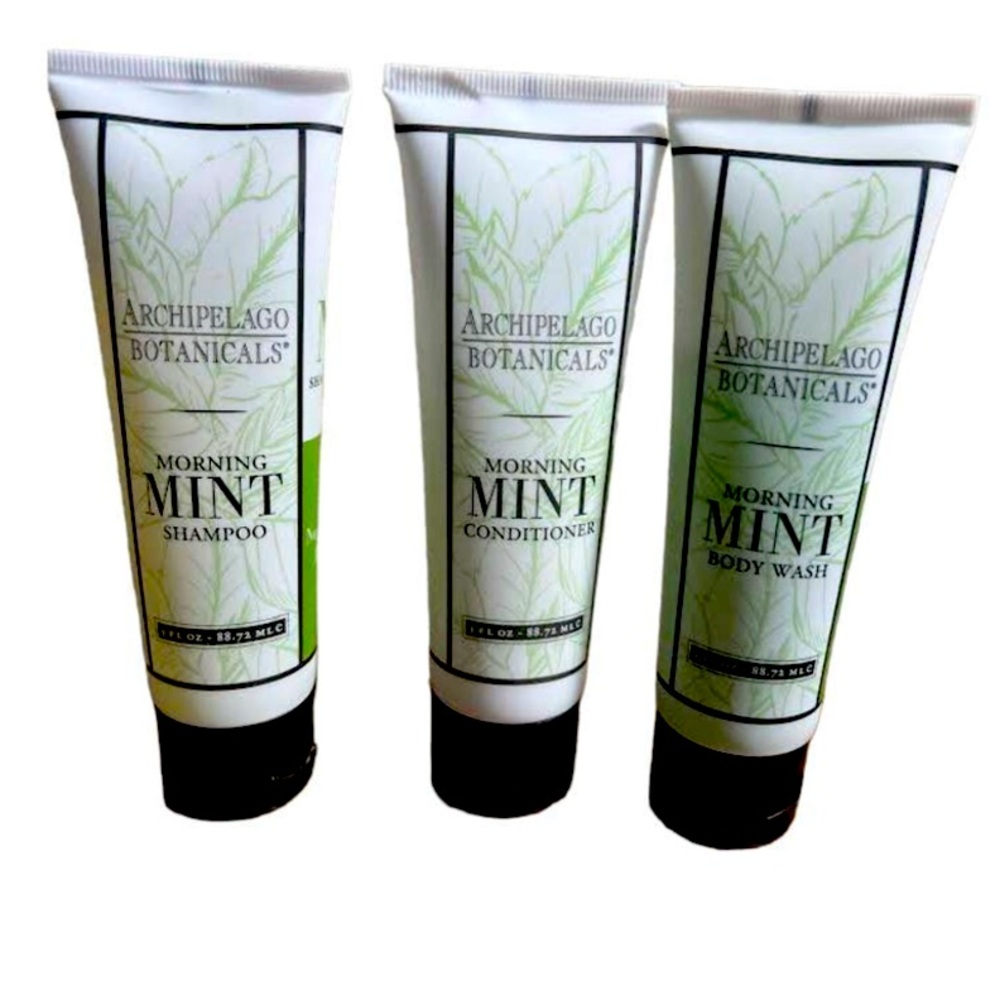 New Set Of 3 Archipelago Botanicals MORNING MINT